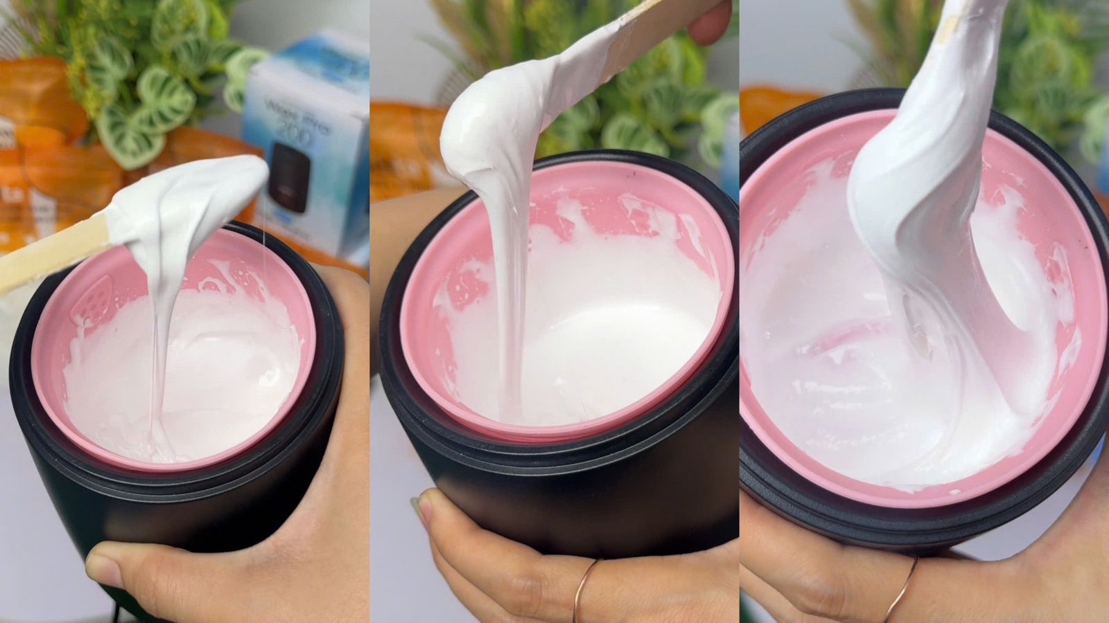 3 độ sệt khác nhau của sáp wax