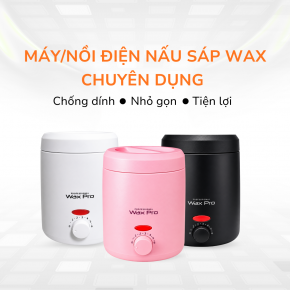 Máy/Nồi Điện Nấu Sáp Wax Lông Chuyên Dụng: Chống Dính, Nhỏ Gọn, Tiện Lợi