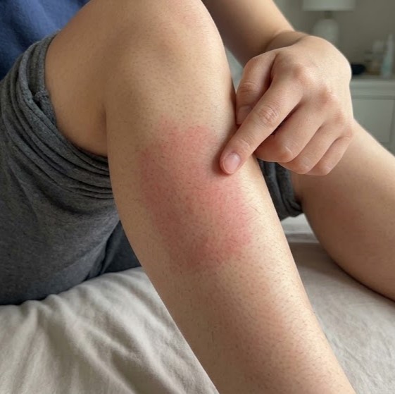 Bị bỏng sau khi sử dụng kem tẩy lông