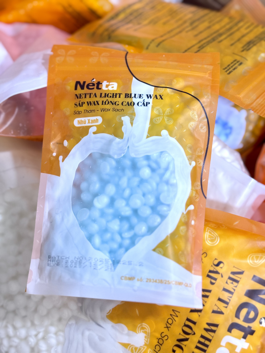 Sáp nhũ xanh netta premier