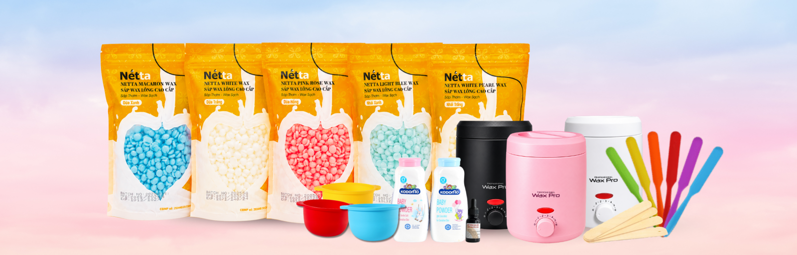 Sáp wax nóng dạng hạt