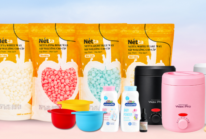 Dụng cụ wax lông tại nhà chuẩn và hiệu quả