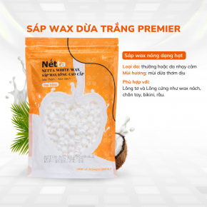 Sáp Wax Dừa Trắng Premier